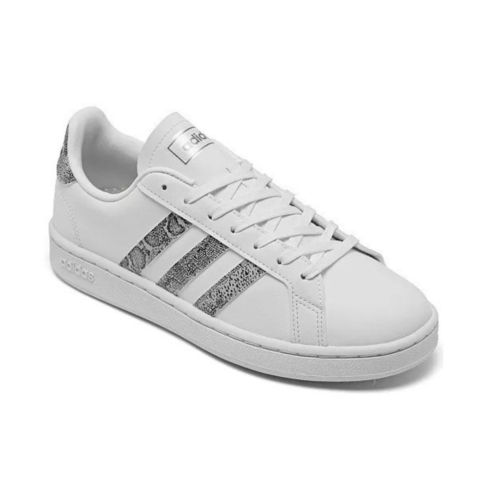 Adidas Originals Grand Court Snake Casual Sneakers Women Size 6 Shoes - Picture 4 of 6